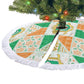 Ivory Coast Christmas Tree Skirt Patchwork Style