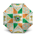 Ivory Coast Christmas Umbrella Patchwork Style