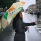 Ivory Coast Christmas Umbrella Patchwork Style