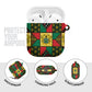 Ghana Christmas AirPods Case Patchwork Style