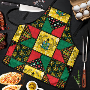 Ghana Christmas Apron Patchwork Style