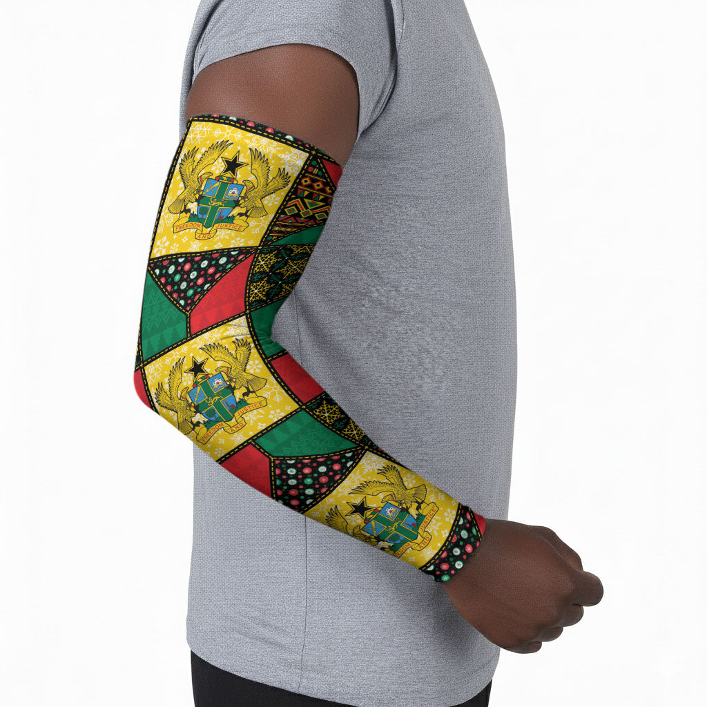 Ghana Christmas Arm Sleeves Patchwork Style