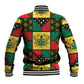 Ghana Christmas Baseball Jacket Patchwork Style
