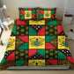 Ghana Christmas Bedding Set Patchwork Style