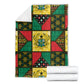 Ghana Christmas Blanket Patchwork Style