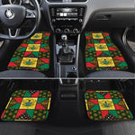 Ghana Christmas Car Mats Patchwork Style