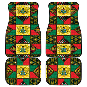 Ghana Christmas Car Mats Patchwork Style