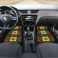 Ghana Christmas Car Mats Patchwork Style