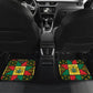 Ghana Christmas Car Mats Patchwork Style