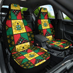 Ghana Christmas Car Seat Cover Patchwork Style
