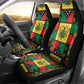 Ghana Christmas Car Seat Cover Patchwork Style