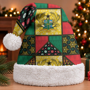 Ghana Christmas Santa Hat Patchwork Style