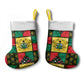 Ghana Christmas Stocking Patchwork Style