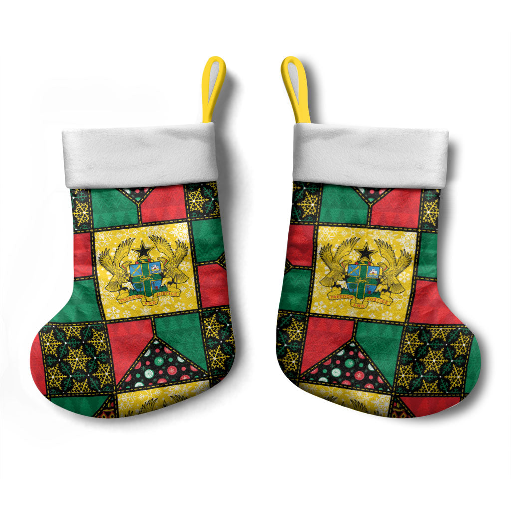 Ghana Christmas Stocking Patchwork Style