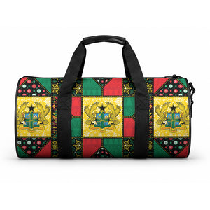 Ghana Christmas Duffle Bag Patchwork Style