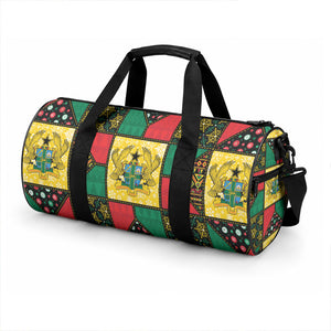 Ghana Christmas Duffle Bag Patchwork Style