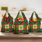 Ghana Christmas Grocery Bag Patchwork Style