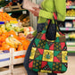 Ghana Christmas Grocery Bag Patchwork Style