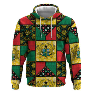 Ghana Christmas Hoodie Patchwork Style