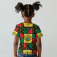Ghana Christmas Kid T shirt Patchwork Style