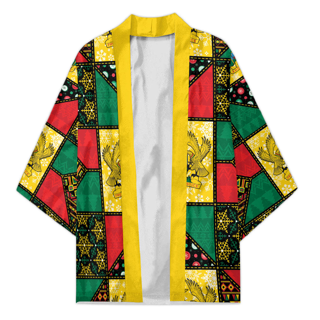 Ghana Christmas Kimono Patchwork Style