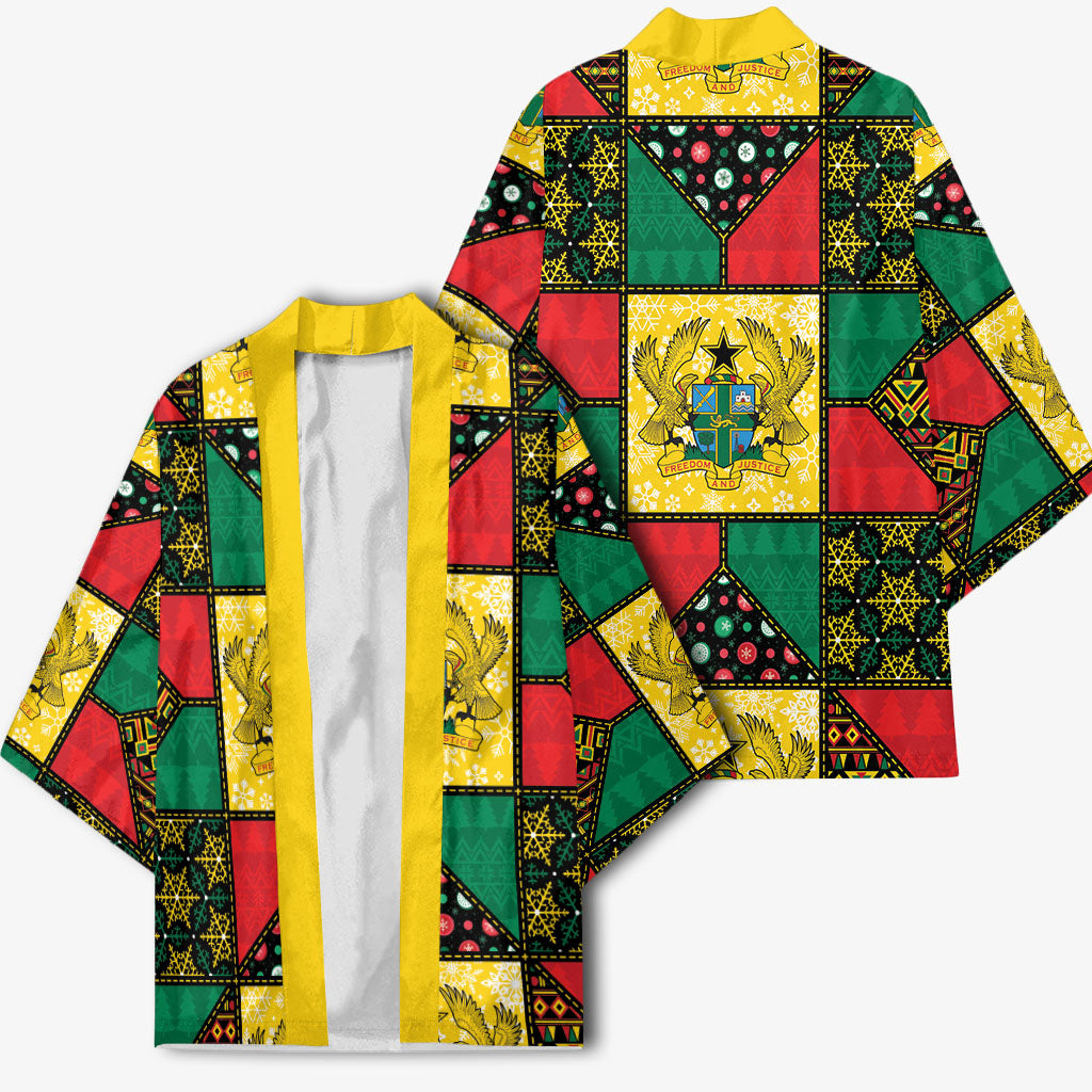 Ghana Christmas Kimono Patchwork Style