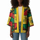 Ghana Christmas Kimono Patchwork Style
