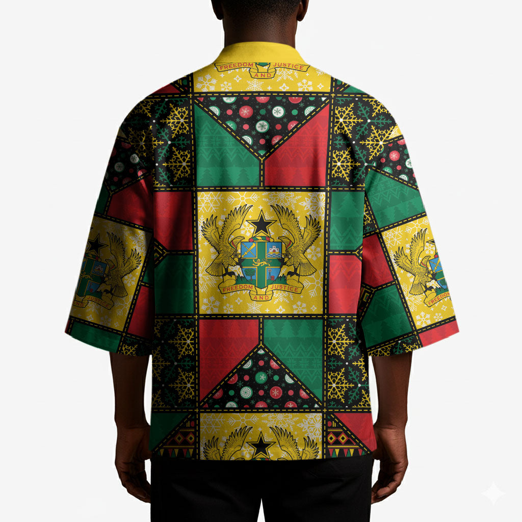 Ghana Christmas Kimono Patchwork Style