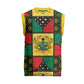 Ghana Christmas Knitted V-Neck Vest Patchwork Style