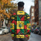 Ghana Christmas Long Sleeve Shirt Patchwork Style