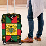 Ghana Christmas Luggage Cover Patchwork Style