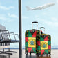 Ghana Christmas Luggage Cover Patchwork Style