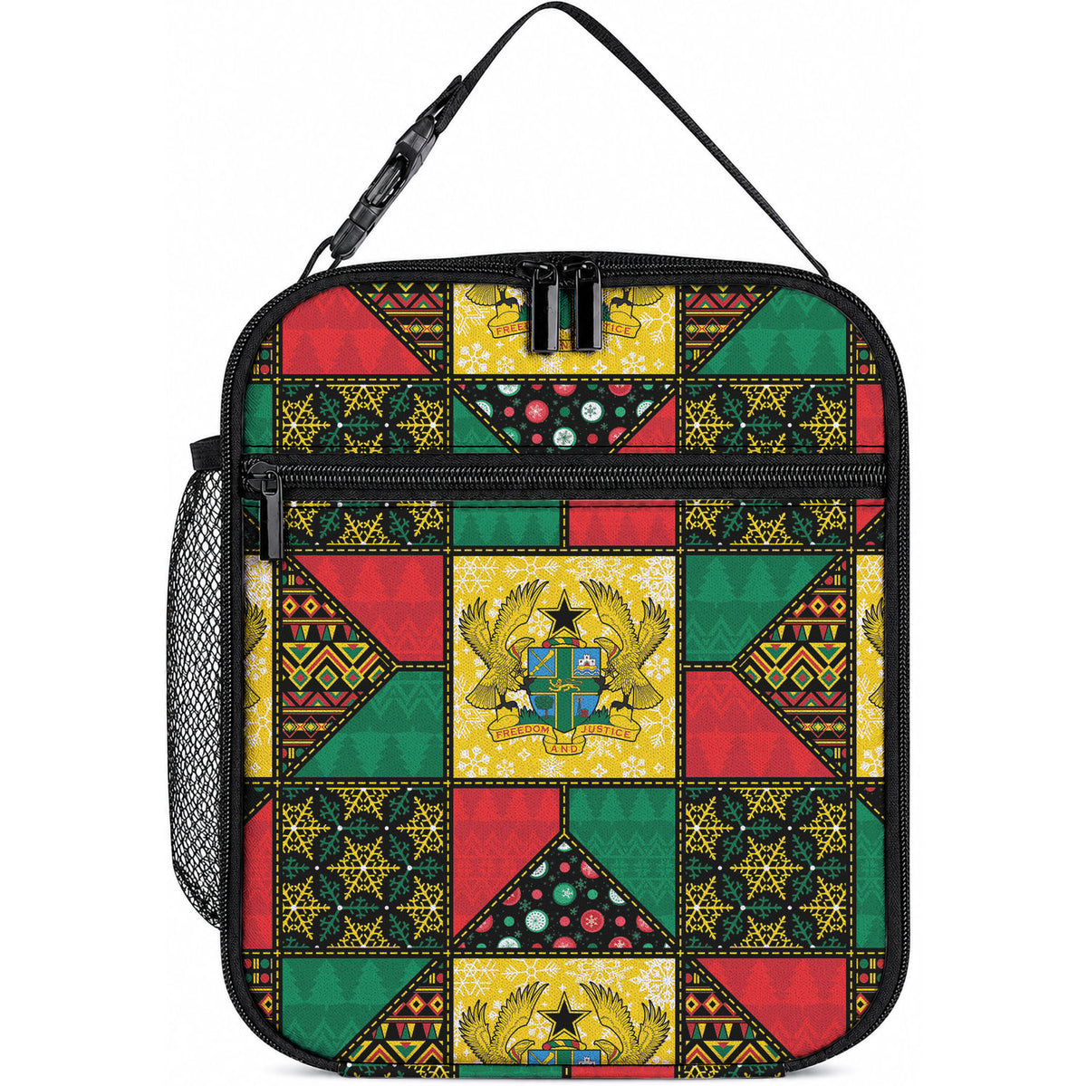 Ghana Christmas Lunch Bag Patchwork Style