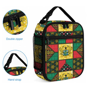 Ghana Christmas Lunch Bag Patchwork Style