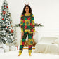 Ghana Christmas Pajama Set Patchwork Style