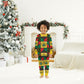 Ghana Christmas Pajama Set Patchwork Style