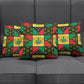 Ghana Christmas Pillow Cover Patchwork Style