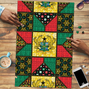 Ghana Christmas Puzzle Patchwork Style