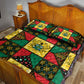 Ghana Christmas Quilt Bed Set Patchwork Style