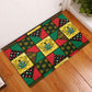 Ghana Christmas Rubber Doormat Patchwork Style