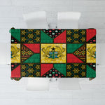 Ghana Christmas Tablecloth Patchwork Style