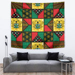 Ghana Christmas Tapestry Patchwork Style