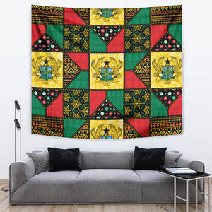 Ghana Christmas Tapestry Patchwork Style