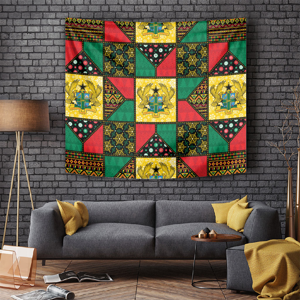 Ghana Christmas Tapestry Patchwork Style