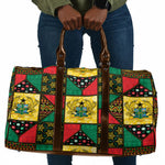 Ghana Christmas Travel Bag Patchwork Style