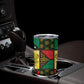 Ghana Christmas Tumbler Cup Patchwork Style