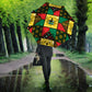 Ghana Christmas Umbrella Patchwork Style