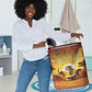 African Flags Map Christmas Laundry Basket Afro Heritage