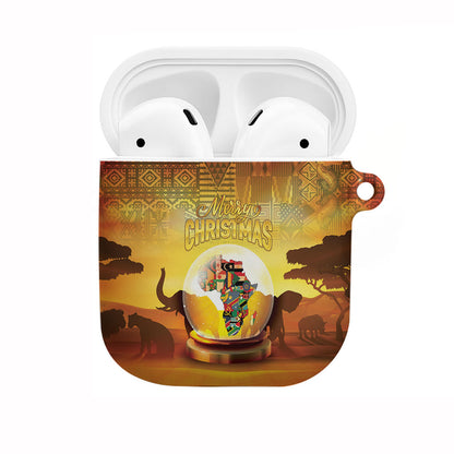 African Flags Map Christmas AirPods Case Afro Heritage