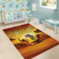 African Flags Map Christmas Area Rug Afro Heritage